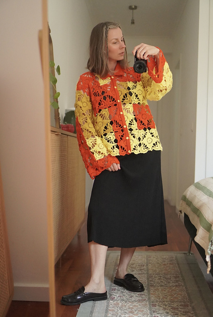 Firebird Shirt crochet pattern
