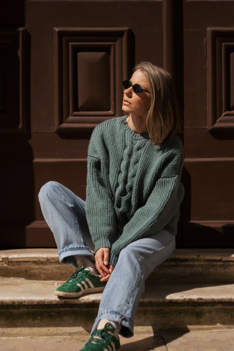 Ocean Sweater detail